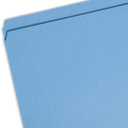 Smead File Folder, Reinforced Straight-Cut Tab, Legal Size, Blue, 100 per Box (17010)