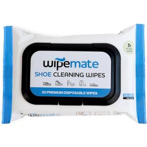 2 x Shoe, Sneaker, Suede & Leather Cleaner Wipes Premium Wipes for Dirt, Stains, Scuffs & Care for All Footwear