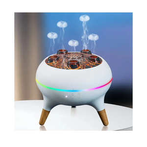 Essential Oil Diffuser 250ML,Jellyfish Diffuser Air Humidifiers Sound Pickup Ultrasonic Aromatherapy Diffuser Remote Control 7 Color Lights for Home Bedroom Office Hotel(White)