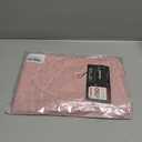 Beimuc Summer Tops for Women Short Sleeve Crewneck Tshirts Side Split Loose Fit Tunic Pink (XXL)