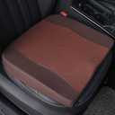 Lofty Aim Car Seat Cushion, Comfort Memory Foam Car Cushions for Driving - Sciatica & Lower Back Pain Relief, Driver Seat Pillow for Auto, Office Chair, Wheelchair - Brown