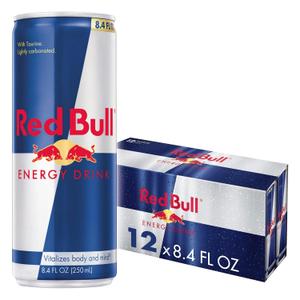 Red Bull Energy Drink, 8.4 Fl Oz (Pack of 12) (EXP 01/15/28)