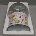 Moments In Time Lighted Gingerbread Snow Globe Water Spinning Glitter Christmas Decoration 11.7H LED Hand-Painted Polyresin Holiday Decor Battery Operated Festive Centerpiece