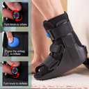 Orthopedic Walking Boot, Air Cam Walker Fracture Boot for Broken Foot, Sprains & Achilles Injuries, Lightweight Medical Inflatable Foot Support for Post-Surgery Recovery & Mobilit(Small)