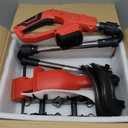 Cordless Tiller Cultivator Compatible with Milwaukee 18V Battery (Tool Only), 450RPM Ecarke Electric Tiller for Gardening, 9"x6.3" Tilling, 48 Reinforced Steel Tines Rototiller for Soil Cultivation