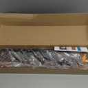 Kuhome 32.2'' Large Coat Rack Wall Mount Coat Hooks Coat Hanger with 8 Metal Black Triple- Hooks Brown Pine Real Wood Plank Hat Rack for Wall Hooks for Hanging Coat Hat Jacket