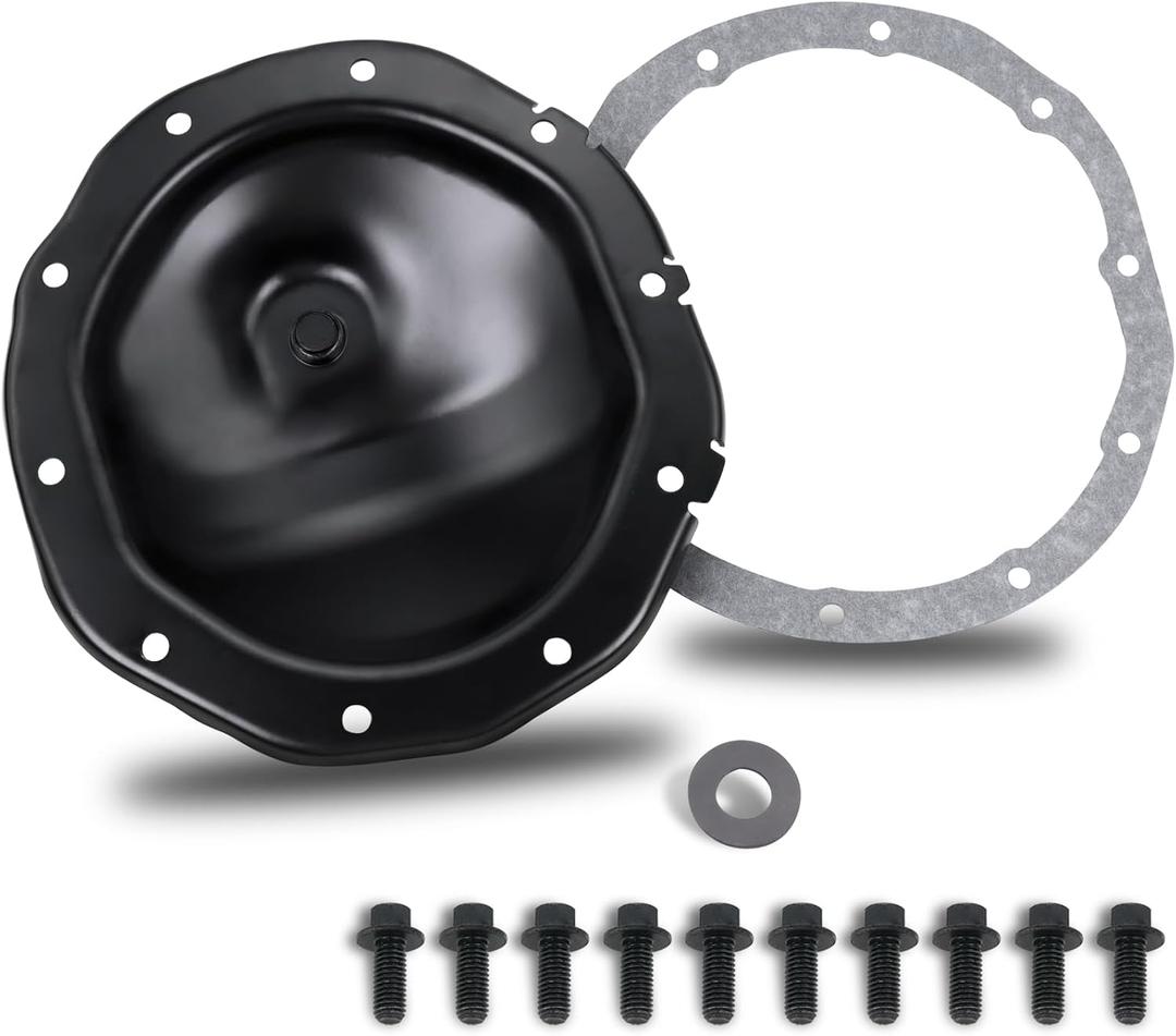 697-706 Rear Differential Cover with Gasket & Magnet and 10 screws | Replacement for Chevy GMC & Cadillac Models 1998-2010 | Silverado 1500 S10 Tahoe Sierra 1500 Yukon C/K1500 Suburban Escalade etc
