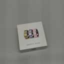 Smart Health Ring with Heart Rate & Oxygen Monitoring, Sleep Tracking, 7-Day Battery, Waterproof Stainless Steel, 0.74 in Diameter