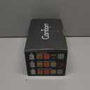 Cambom Rotary Cheese Grater Hand Crank Cheese Shredder for Fresh Cheese, Vegetable, Nuts,Non-slip Suction Base, Free Cleaning Brush Three Blades, Black