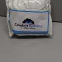 White Box Spring Cover Twin XL Size - 100% Cotton Blend Elastic Wrap Around 4 Sides Fits Twin XL Size Beds, Soft, Washable - Bed Skirt Alternative Bed Frame Cover White