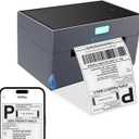 Thermal Shipping Label Printer, 4x6 Bluetooth Shipping Printer for Small Business, Compatible with Windows, Mac, iOS, Android, for Amazon, Ebay, Shopify, UPS, USPS, FedEx