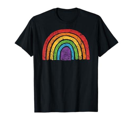 LGBTQ Rainbow Flag Gay Pride LGBT Awareness Ally Vintage T-Shirt Size 2Xl