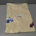 Magic Kingdom Tanks for Women Sequin Shirts Colorful Castle Graphic Sleveless Top Holiday Vacation Tank Tops (Small, Apricot)