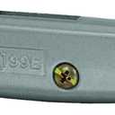 Stanley Tools Classic 99 10-099 Utility Knife 6 In L, Gray Straight, High Carbon Steel Includes: (3) Three Heavy Duty Blades (6 Pack)