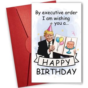 3 x NewEleven Birthday Gifts For Women - Humorous Message, Funny Birthday Gift Card For Men, Women, Dad, Mom, Brother, Sister, Friends, Family - Greeting Card