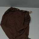 RoseSeek Women's Cowl Neck Ruched Cami Tops Backless Crop Tops Dressy Summer Clothes (Large, Brown)