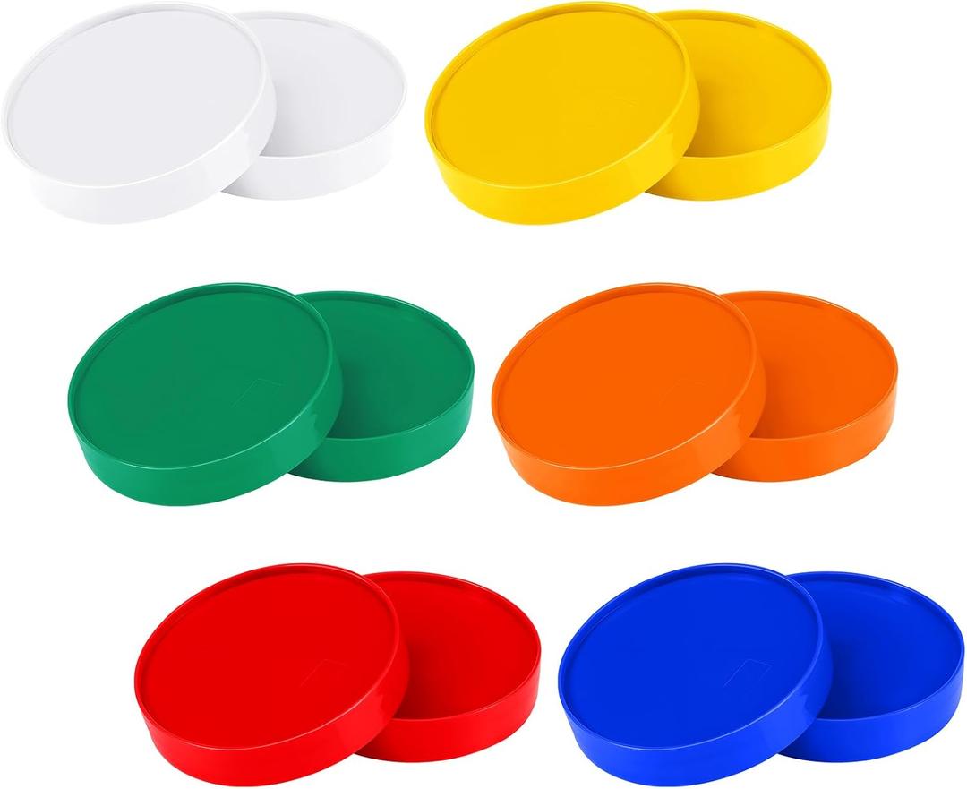12 Pcs Colorful Juice Pouring Bottle Caps Lids 3.5 Inch Suitable for 34 oz Bar Pour Containers for Bar Kitchen Party Supplies