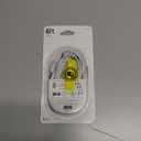 GE Headphone Adapter Kit, 3.5mm, Stereo Adapter, Extension Cable, and Audio Splitter, White, for Headphones, Stereo, MP3, Tablets, Smartphones and More, 34509 Line Cable | White