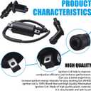 JINGKE Ignition Coil Compatible with Kawasaki FD501D FD501V FD590V FD440V FD611V FD620D FD661D 454 EN450 LTD VN800 Vulcan Mule 2500 2510 2520 KAF620 Replace 21121-2076 21121-2064 21121-2083