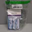 4X Spin Sensitive Toothbrush Dual Clean Cross Replacements Attachments Brush Heads Refill Accessories Compatible with Oral B 4732 3733 4734 Rotating Power Toothbrush Heads & Crisscross Bristles (4 Pcs White)