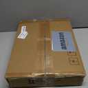 Vantic C Shaped End Table, Small Side Table for Couch and Recliner, Slide Under Sofa Tray Desk with Storage Bag for Living Room and Bedroom, Black