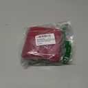 Oirlv Red Velvet Bracelet Box Premium Velvet Jewelry Gift Box for Bracelet Bangle Proposal Wedding Jewelry Holder Storage