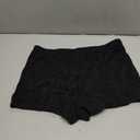 RoseSeek Women's Floral Lace Drop Waist Booty Shorts Skinny Y2k Mini Shorts L