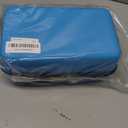 Handheld Sewing Machine Heavy Duty, with Blue Leather Storage Case and 110-Piece Sewing Kit, Mini Portable, Ideal for Adults & Beginners, Complete Set of Quick Home Clothing Repair Tools, Good Gift