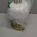 Oneach 9" Cordless Table Lamp, Gold Rechargeable Battery Operated Lamp, 3-Way Stepless Dimming Touch Lamps, Small Glass Bedside Nightstand Light for Bedroom Dining Table Living Room Shelf Decor