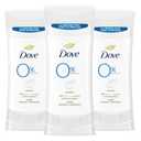 Dove Aluminum Free Deodorant for Women 3 Count Sensitive 72 hour odor protection 2.6 oz