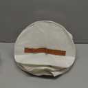 Hat Storage Box | Stuffed Animal Toy Storage | Stackable Round Pop-up Container | Travel Hat Boxes for Women & Men | Closet Organizer w Lid | Dust Cover Cowboy Sun Beach Hats (Ivory, 1 Pack)