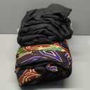 Nesker 7 Pcs Comforter Set Full Size, Paisley Boho Plant Bedding Set for Kids and Adults, Bohemian Retro Floral Bed Sheet Sets with Fitted Sheet 2 Pillowcases & 2 Shams