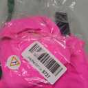 Tempt Me Women Two Piece Scoop Neck Bikini Crop Top Swimsuit Sporty High Waisted Bathing Suit (Medium, Hot Pink)