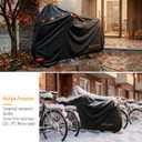 Bike Cover Waterproof Outdoor, Bicycle Cover Outdoor Storage Waterproof Protect from Rain Dust UV for Ebike Electric Bike Mountain Road Bike (XXL for 2 Bikes)