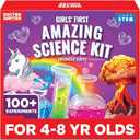 Doctor Jupiter My First Amazing Science Kit for Girls Ages 4+ | Birthday Gift Ideas for 4-5-6-7-8 Year Old Girls | 100+ Experiments | STEM Learning & Educational Toys, Summer Activities : Toys & Games