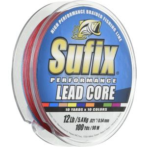 Sufix Performance Lead Core 100 Yards Metered Fishing Line (18-Pounds) Sufix Performance Lead Core 100 Yards Metered Fishing Line (18-Pounds)