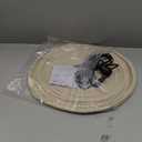 Japanese Linen Pendant Light with Plug-in Cord E26 20INCH Wabi-Sabi Linen Lantern Lamp Handcrafted Ceiling Light Fixture for Bedroom Living Room