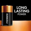 Duracell Coppertop D Batteries, 4 Count (1 Pack), D Battery with Long-lasting Power, All-Purpose Alkaline Battery for Household and Office Devices