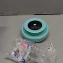 ORSDA Cat Toys 2-in-1 Interactive Cat Toys for Indoor Cats, Automatic Cat Toy Balls, Mice Toys Ambush Feather Kitten Toys with 7pcs Attachments, Dual Power Supplies, Adjustable Speed, Auto On/Off (Robin egg blue)