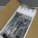 IBUYKE Countertop Organizer,3-Tier Spice Racks, Kitchen Counter Corner Shelf,4 Side Hooks, Adjustable Countertop Shelf for Kitchen, Bathroom, Coffee Bar, Cabinet, Desk, Rustic Brown, TLJ023H (1 pack, Improved)