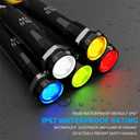 1Pcs 8MM (5/16") Indicator Light led Indicator light 110VAC Metal Lights Aluminum Waterproof ip67 Red Signal Lamp Lights(110V-Black Anodized-Blue 1Pcs)