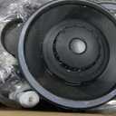 Ganiza Food Processor, 2-Speed Food Chopper Meat Grinder with 8 Cup Stainless Steel & 8 Cup Glass Bowls, Upgraded Button & Smart Overheat Protection Light - Includes Clean Brush, 2 Sets of Blades (Silver)