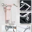 Alise Double Towel Bars, Wall Mount Towel Holder, Heavy Duty SUS304 Stainless Steel, Polished Chrome, 16 Inch
