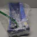 TOYANDONA 1Pcs Trumpet for Kids, Plastic Trumpet Toy Musical Instrument Early Educational for Boys Girls (Silver)