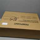 Stainless Steel Cat Litter Box with Enclosure, Large Litter Box for Cats and Kittens, Smooth Easy Clean Interior, Durable Metal Design with Cover, Litter Shovel, Pad and Footboard Included (Black)