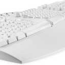 Perixx PERIBOARD-512W Periboard-512 Ergonomic Split Keyboard - Natural Ergonomic Design - White - Bulky Size 19.09"X9.29"X1.73", US English Layout