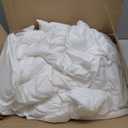 Utopia Bedding Comforters Twin Size, All Season Duvet Insert, Down Alternative Twin Comforter with Corner Tabs, Machine Washable Bed Comforter 64 x 88 Inches (White)