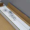 Slatwall Panels 6" x 24", 4-Pack Slatwall Board, PVC Slat Wall Paneling, Heavy Duty Garage Wall Organizer
