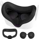 Silicone Face Pad for Meta Quest 2 Standard Facial Interface with Lens Cover Protectors Washable Vr Covers for Oculus Quest 2 Accessories Silicone Cover Only