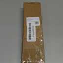 6.3 Inch Soup Spoons, Food-Grade Stainless Steel Round Spoon & Teaspoons Set, Durable Metal Dessert Spoons, Dishwasher Safe Silverware for Home & Restaurant (8, Gold)